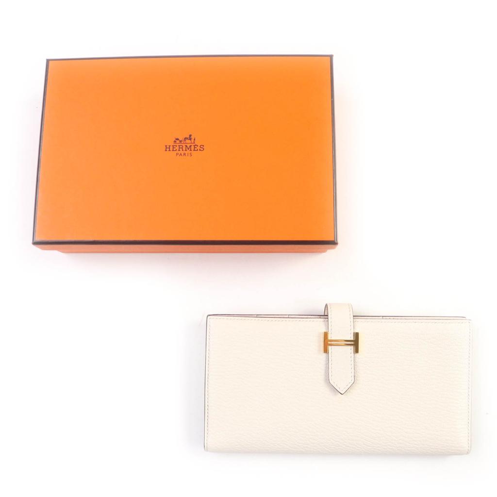 HERMES Purse Beansufla Shave Women Used