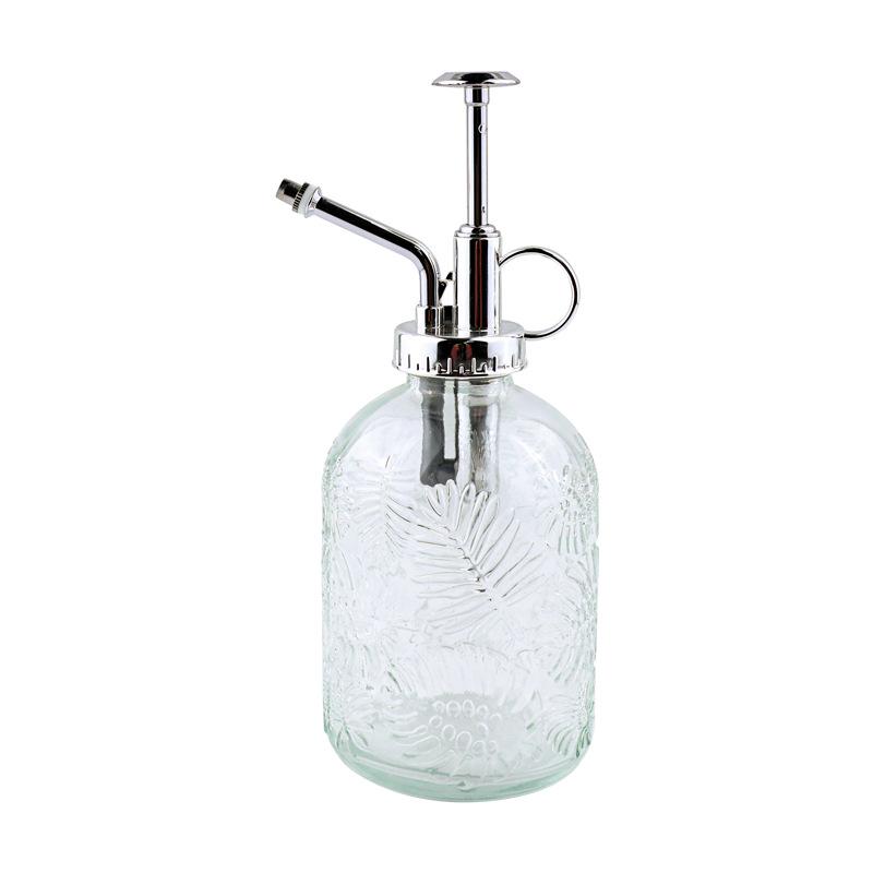 Stor Bladglas Sprayflaska - Hushållsträdgårdsvattnare med Tryckmunstycke