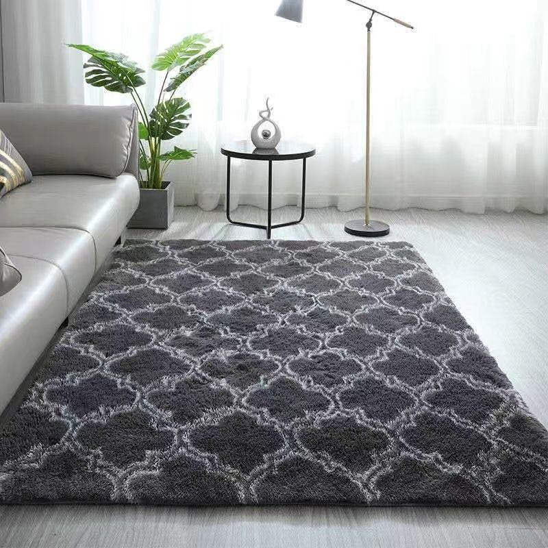 Alfombra Suave y Peluda para Sala de Estar, Alfombras Mullidas para Niños, Alfombra Grande de Área Beige de Felpa para Dormitorio, Habitación Infantil, Guardería, Decoración Moderna para el Hogar