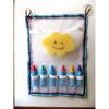 Nippon Rikagaku Bath Kitpas Net Set Yellow Sponge KFS-2