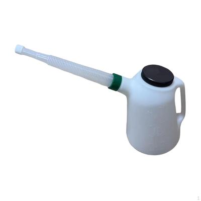 Recipient de Măsurare Ulei cu Gura Flexibilă pentru Turnare Practic 5L Portabil Capac pentru Automobile