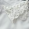 Handmade Beads Fake Collar for Womens Formal Suit Lapel Neckwear Shirt Detachable Collar Sweater Shirt  Neck False Collars