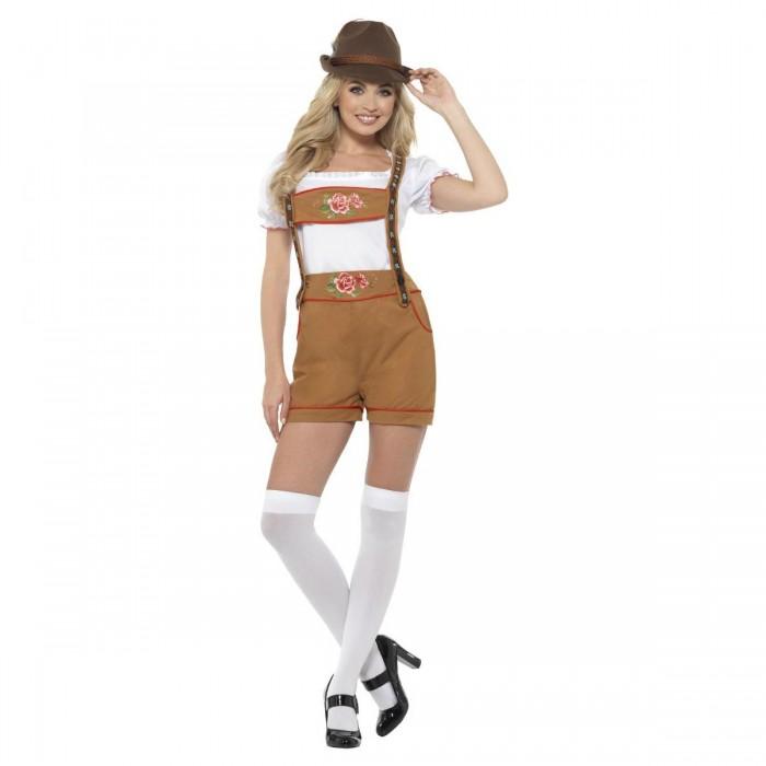 Smiffys Womens/Ladies Bavarian Beer Girl Costume Set
