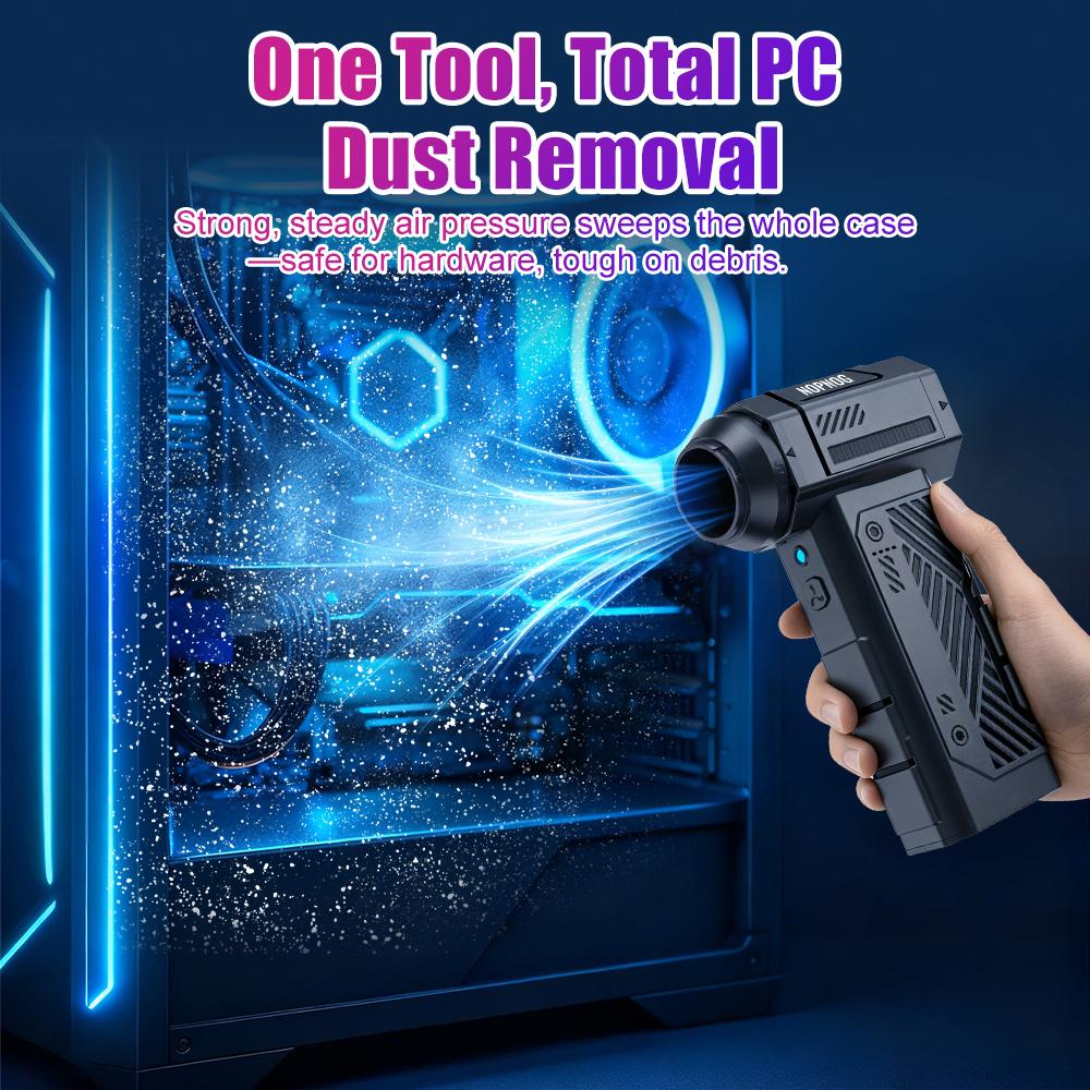 Ręczny Dmuchawa Turbo Jet do Czyszczenia 130000RPM Przenośny Mocny Wentylator 4 Prędkości Wysoka Prędkość Z Regulacją