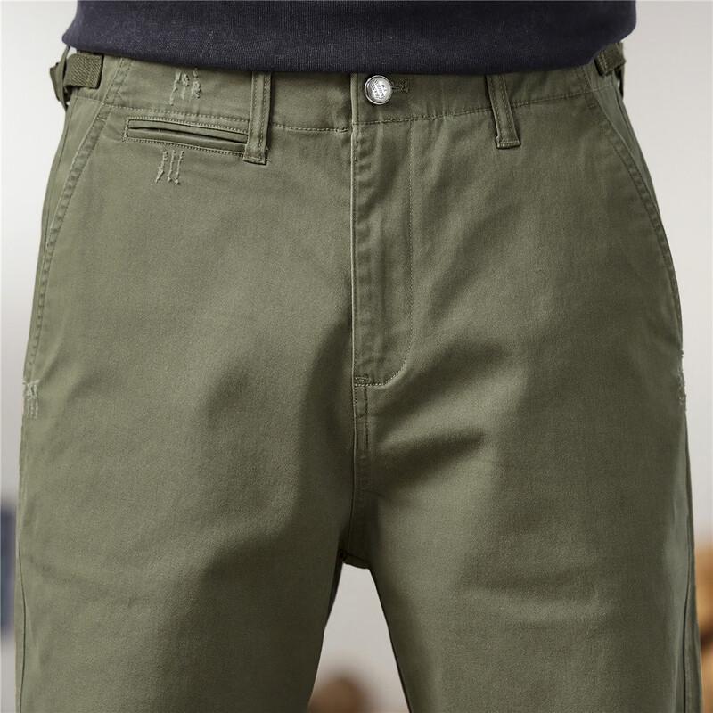 ROMON Men's Loose Fit Straight Leg Casual Pants