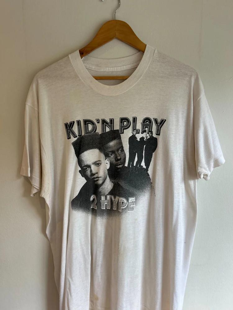 Kid n Play Gift For Friends White T-Shirt Cotton All Size Unisex T-Shirt L