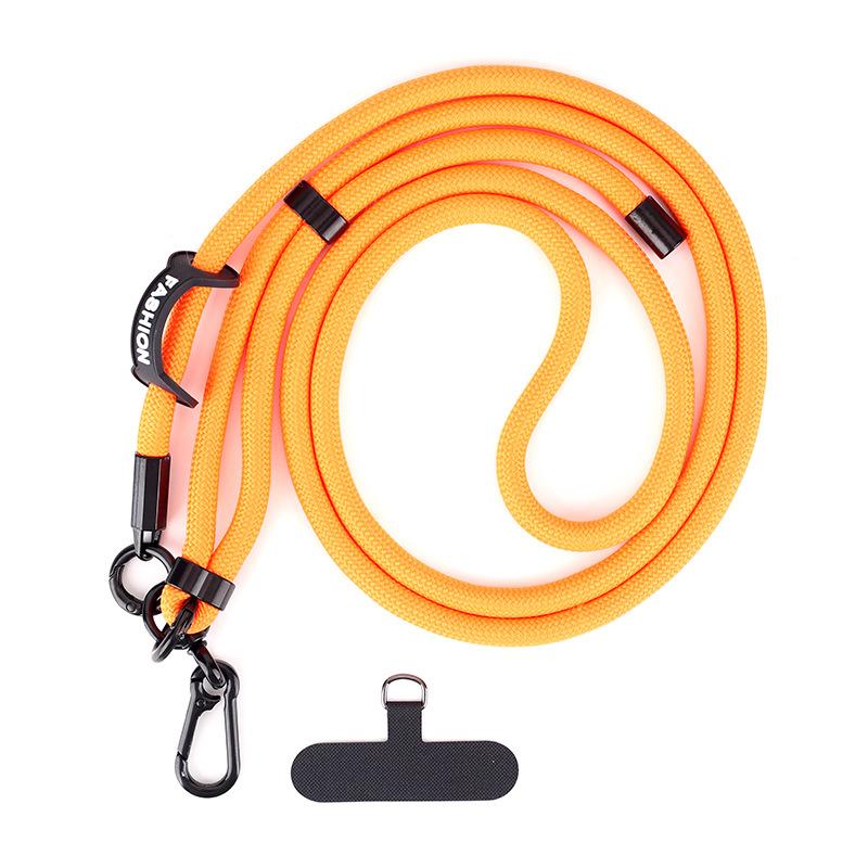 Mobile Phone Lanyard Crossbody Neck 1MM Polyester Mobile Phone Rope Neck Crossbody Adjustable Hand + Lanyard Crossbody Can Be Carried