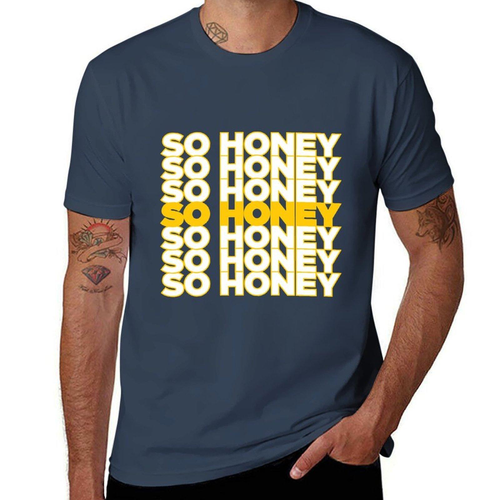 So Honey Merch Tshirt Breathable Lightweight Summer Top S