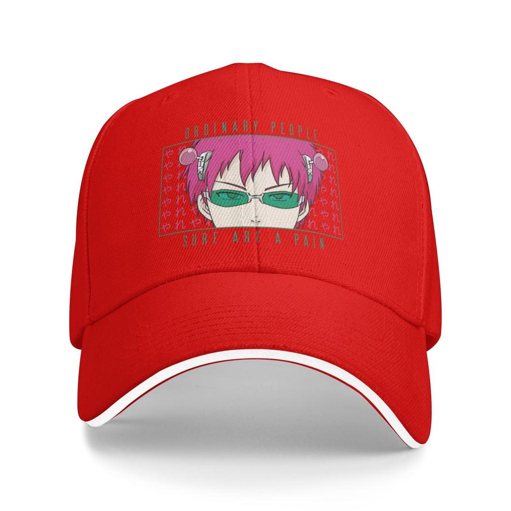 Baseball Caps Saiki Kusuo The Disastrous Life Of Saiki K. Anime Customized Men Women Casual Summer Caps