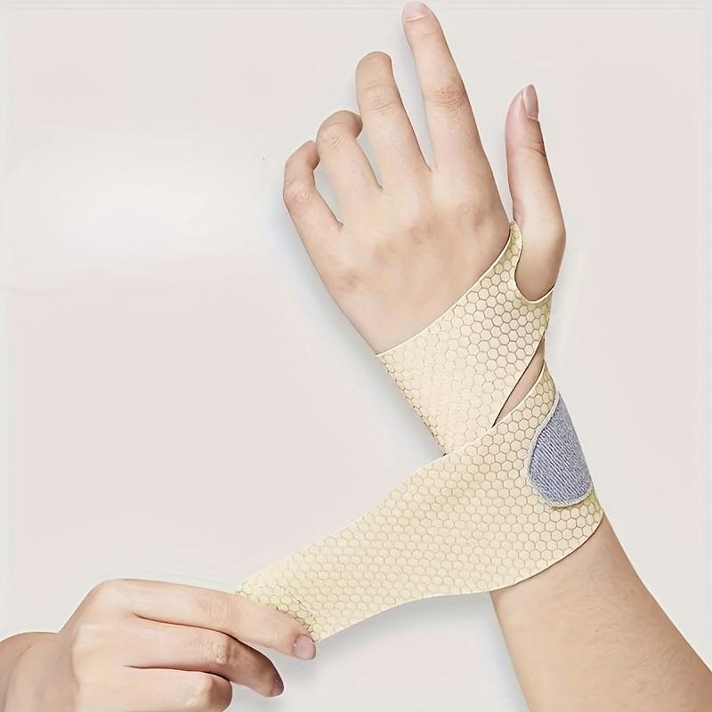 Handgelenkstütze für Karpaltunnelsyndrom, Arthritis, Sehnenscheidenentzündung, Gewichtheben, Fitnessstudio, Training, Laufen, Badminton, atmungsaktiv, verstellbar