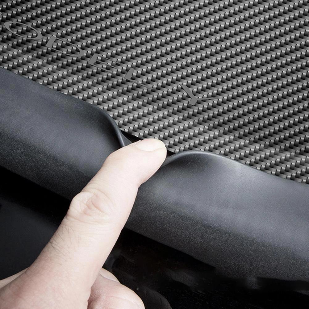 For Tesla Model Y Baksete Innebygd Terskelbeskytter Bak Refi Terskelstripe Deksel Dørtilbehør Innvendig Pedalb Escutz
