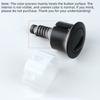 Double Drain Toilet Push Button Round/Elliptical Head Water Tank Button  Toilet Seat