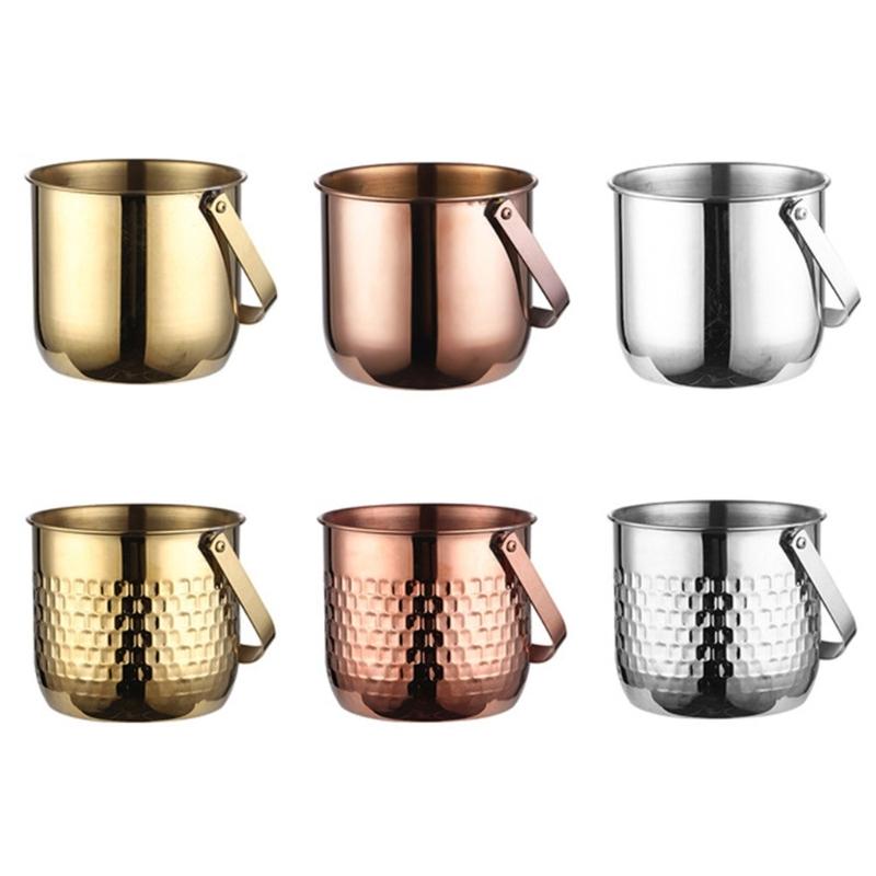 Stainless Steel Ice Bucket Wine Beer Wine Chiller Bottle Coolers Champagnes Barrels Portable Party Home Bar Kitchen Tool