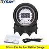 52MM Digital LED Boost EXT Exhaust Temp Gauge Voltmeter Voltage Air Fuel Ratio Gauge Oil Pressure Oil Temp Meter Car Gauge