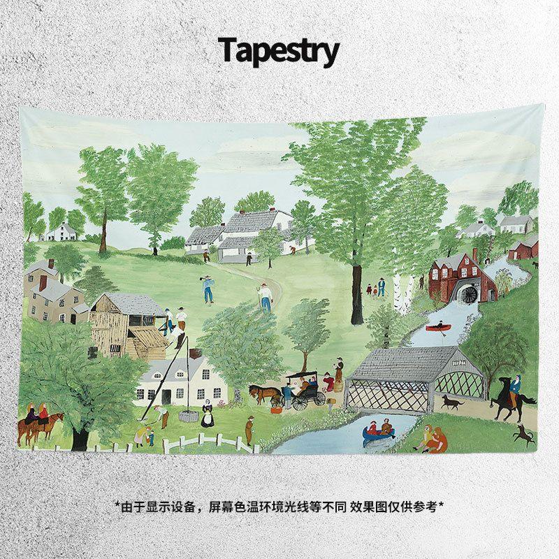 Tapestry Babushka Moses 75x100 чёрный