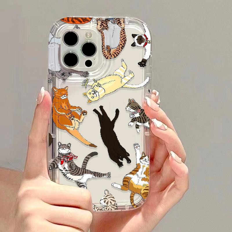 

Чехол для телефона с подушкой безопасности для iPhone 11 13 16 Pro Max iPhone 14 15 12 13 Pro Max 16 Plus 7 8 Plus Samsung S24 FE A55 A05S A54 A06 S22 A15 S23 A12 A22 A52S A34 Xiaomi Poco C65 чистый