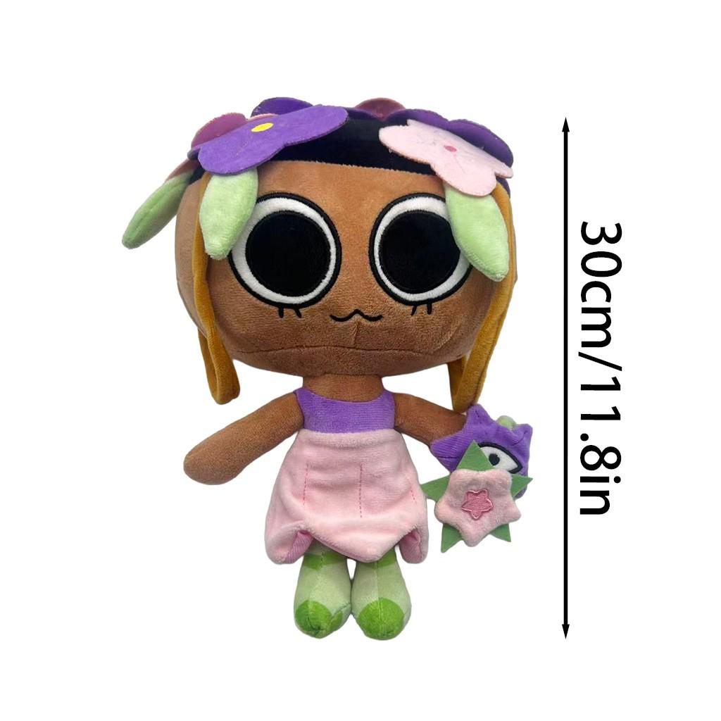 Plush Character Horror Game Soft Bone Sunflower Soft Stuffed Ornament for Birthday Xmas Gift