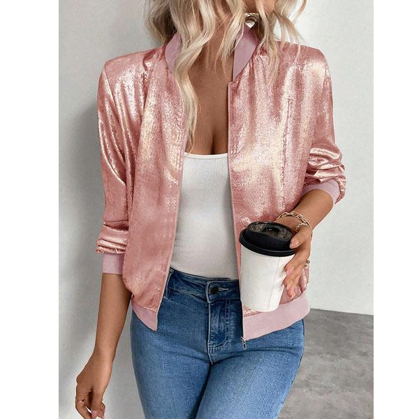 New Autumn Winter Casual Fashion Classic Sequined Nightclub Coat