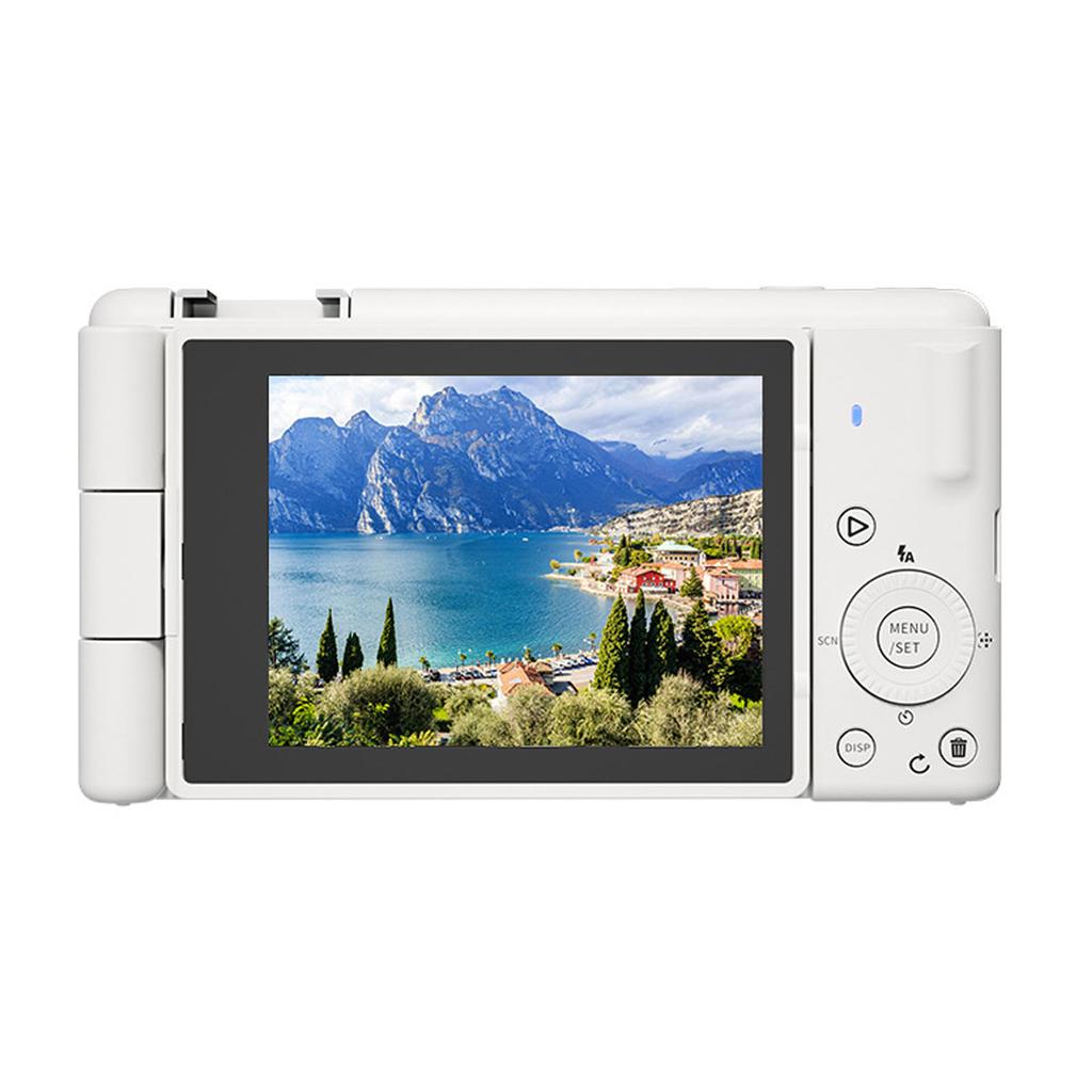 Digital Camera 80MP 5K with 270 Degree   Screen 2.8 Inch LED Fill Light 18x Zoom HD Compact Travel Video Camera for Beginner Students
