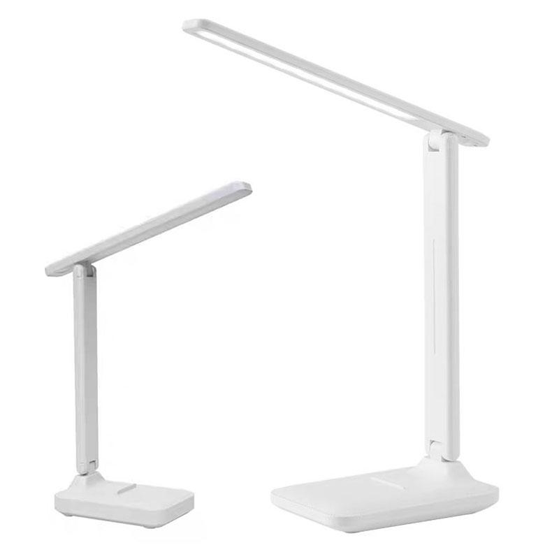 Student Dorm Reading Lamp Decoration LED Eye-Caring Study Desk Lamp Rechargeable Children's Eye Protection Bedroom Bedside Lamp