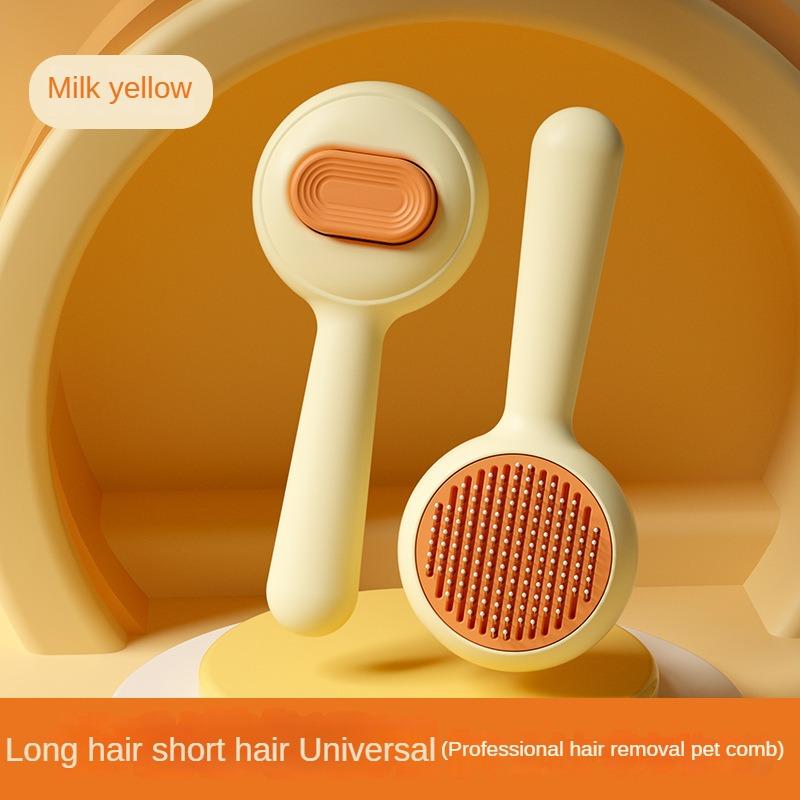 Kartáč na mazlíčky Hřeben pro kočky Samočisticí kartáč na odstraňování chlupů pro psy Kočky Nástroje na péči o mazlíčky Hřeben pro domácí mazlíčky Příslušenství pro psy