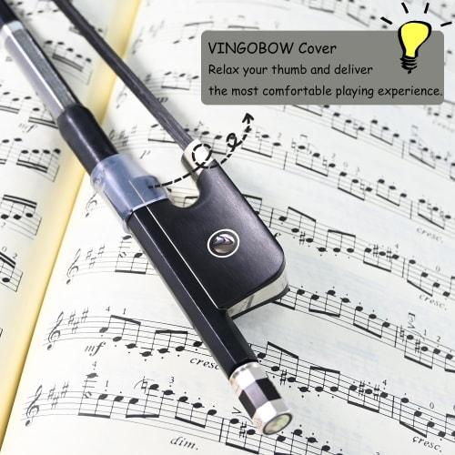 [Popular Model] Pernambuco Cello Bow for Concert, Deep Sound, High-Quality Hair (1/4)