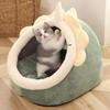 Dyb Sove Katte seng Tegneserie Kæledyrs seng Foldbar Aftagelig Vaskbar Kæledyr Sove Senge til Lille Hund Måtte Taske Hule Katte Seng