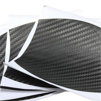 4ks/Sada Samolepka na dveře auta Carbon Fiber Odolná proti poškrábání Kryt Ochranná fólie na rukojeť auta Vnější Automobilová vnější samolepka