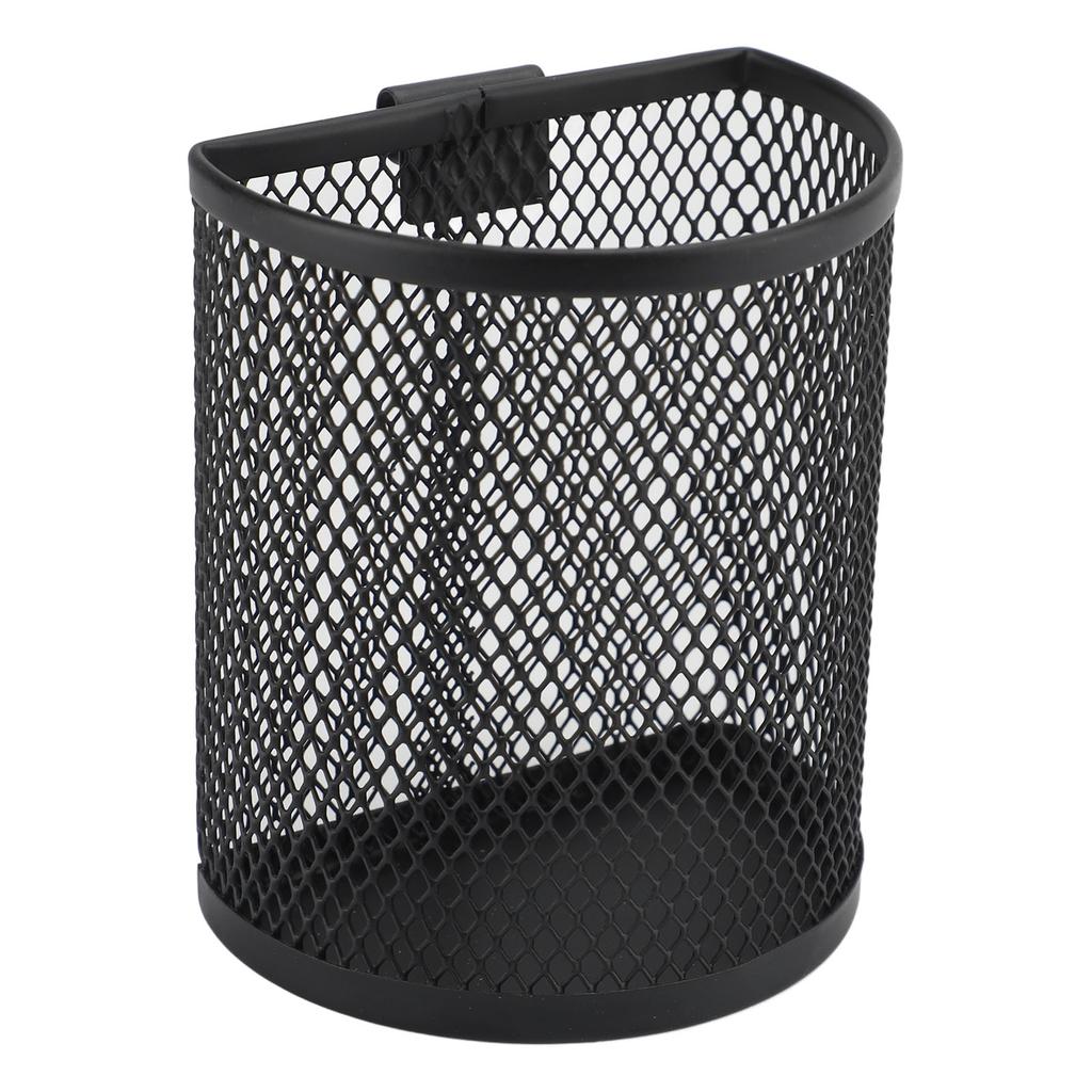 Metall-Stifthalter mit Haken Große Kapazität Aufhängbare Netz-Metall-Stiftbecher Schreibtisch-Organizer für Büro Scho
