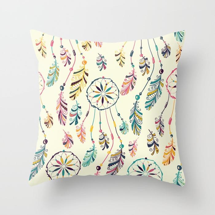 Boho Pillow Cover Dream Catcher Cushion For Home Sofa Chair Decoration Pillowcase Car Ornament