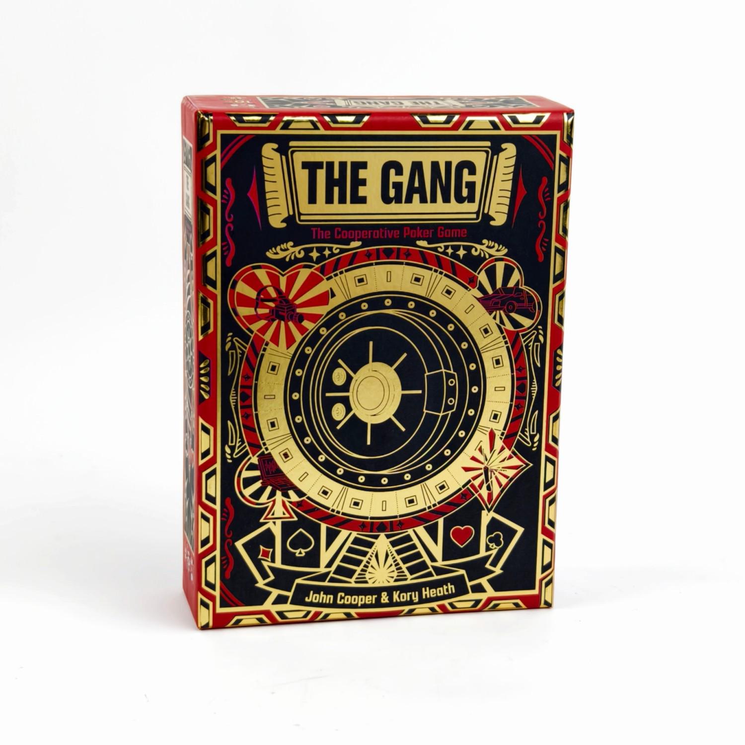 The Gang: English Edition - Multiplayer Board Game for Casual Gatherings, 3-6 Players, Texas Hold em Cards