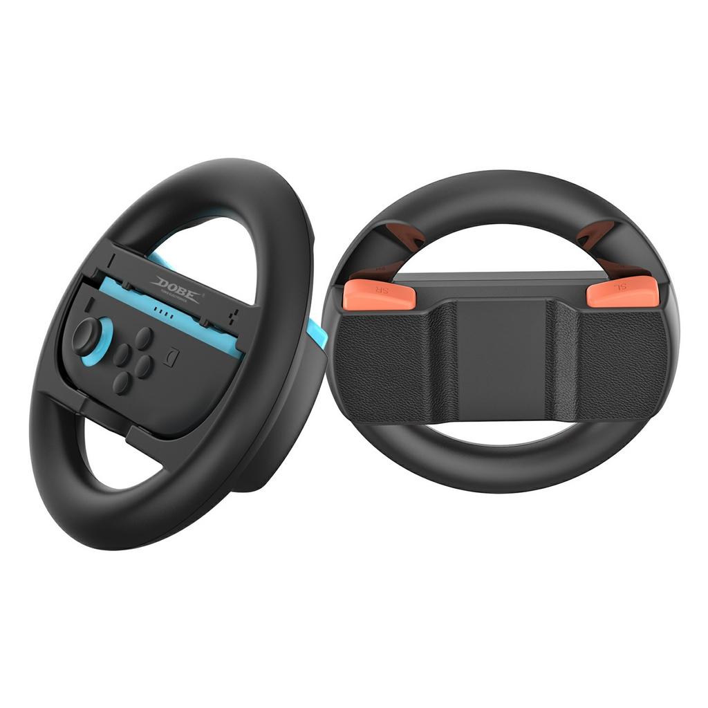 DOBE TNS-3196 For Nintendo Switch 2 Racing Wheel Controller Left and Right Joy-Con Steering Wheel Grip Holder