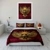 Golden Eagle Sunburst Bedding Bedding Duvet Cover Set Duvet Cover Pillowcases (1 * Duvet Cover 2 * Pillowcases, without duvet insert)
