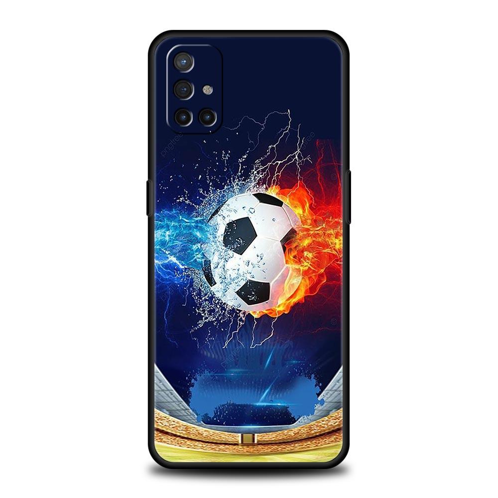 Football Phone Case For OnePlus 13 12 11 10 9 8 7T Pro 13R 12R 10R 9RT 8T Nord N200 N30 2T CE 2 3 5G Lite Soft Cover