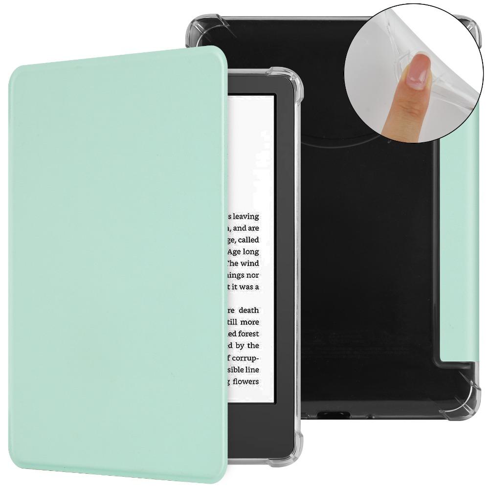 Auto Wake/Sleep e-läsarfodral Stötsäkert TPU-skyddsfodral Slitstarkt Smart för Kindle Basic 2025/2025 (11:e generationen)