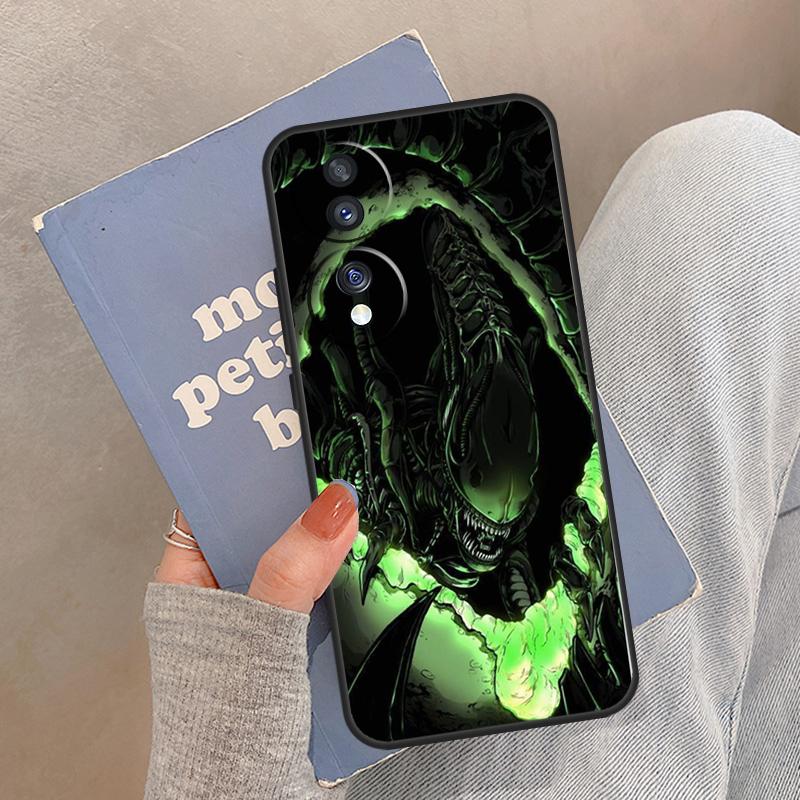 Alien Horror Case For Honor Magic 5 6 7 Pro Cover For Honor 400 200 50 70 90 Lite X9 X8a X8b X9a X9b X9c