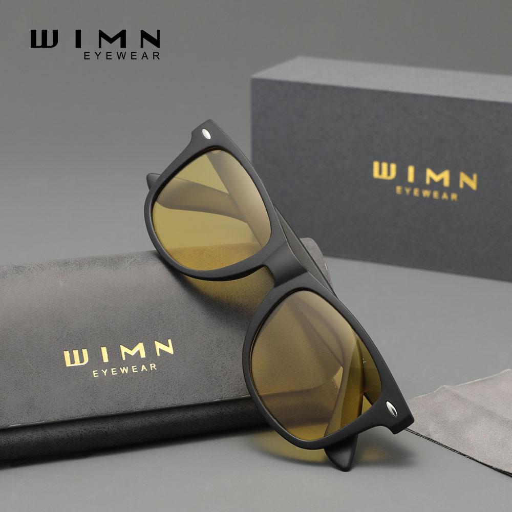 WIMN Brand Fashion UV400 Men Sunglasses Eye Protection Polarization TAC Lens Glasses High Quality TR90 Sports Eyeglasses