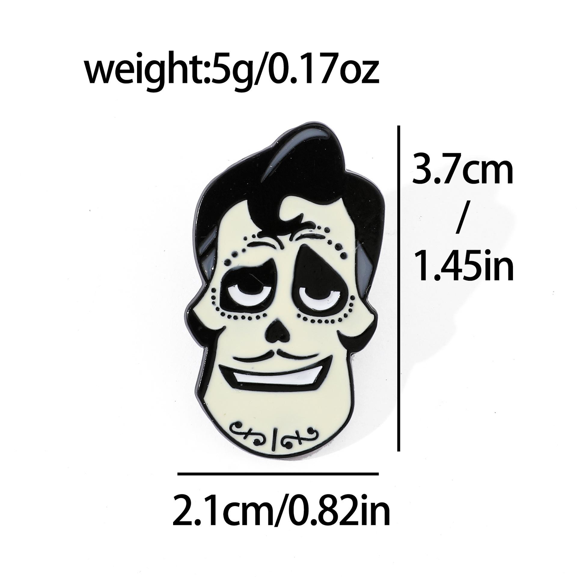 Мультяшная Милая Креативная Металлическая Значок-Брошь Mig Hector Character Alloy Brooch Pin