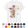 Osterkreuz Er ist auferstanden Jesus Christlich Unisex Damen Jungen Jugend T-Shirt Y2k Hase Grafik Kleidung Oster-Neuheit Geschenk Spruch T-Shirt
