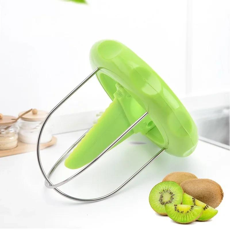 

1PC Creative Fruit Cutting Knife Kiwi Cutter Avocado Cutter Fruit Salad Cooking Tools Kitchen Gadgets Cutting Accessories