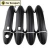 ABS Door Handle Cover Sticker Trim For Ford Ecosport 2013 2014 2015 2016 2017 2018 2019 Fiesta 2009 - 2013 Car 8pcs Accessories