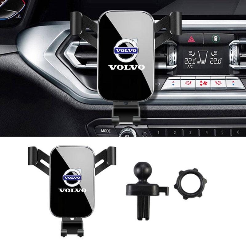 Car Mobile Phone Holder Gravity Induction Car Air Outlet Charging Stand For Volvo S60 S90 XC40 XC60 V90 S40 S80L Car Accessories