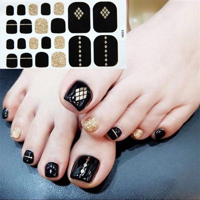 Fancystyle Nail Art HeMoon Smile Αδιάβροχο αυτοκόλλητο δακτύλων με πλήρες κάλυμμα αυτοκόλλητο αυτοκόλλητο περιτύλιγμα