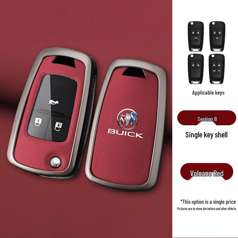 High-End Men's Folding Key Case for Buick: Excelle, Regal, Encore, LaCrosse, Verano