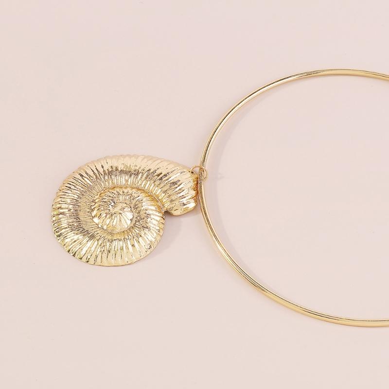 Y2K Beach Collar For Women Teens Beach Vacation Seashells Necklace Decoration