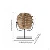Tabletop Turtle Shell On Stand Antique-Inspired