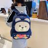 Adorable Cartoon Bear Backpack For Kids Durable Nylon Lightweight Design