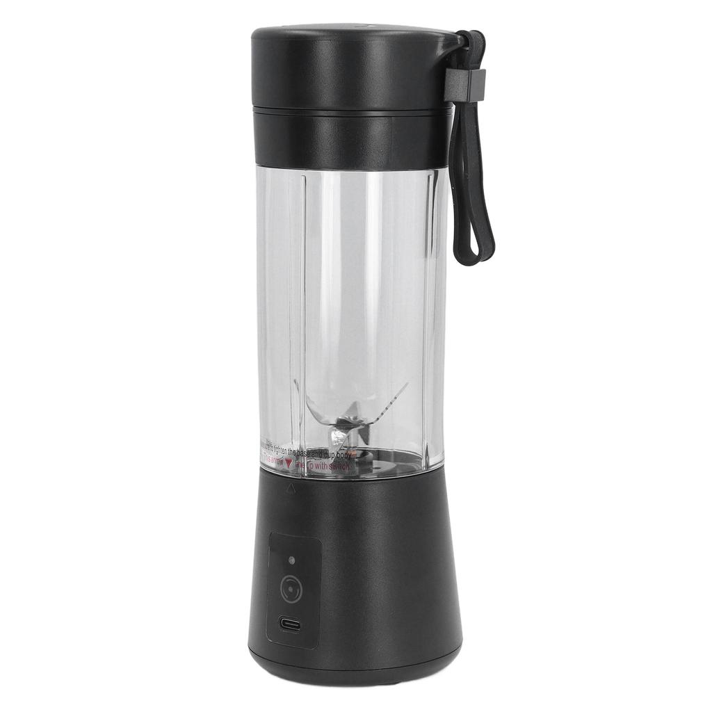 Portable Blender USB Rechargeable Stainless Steel Travel Juicer Cup Electric Fruit Mixer for Shakes