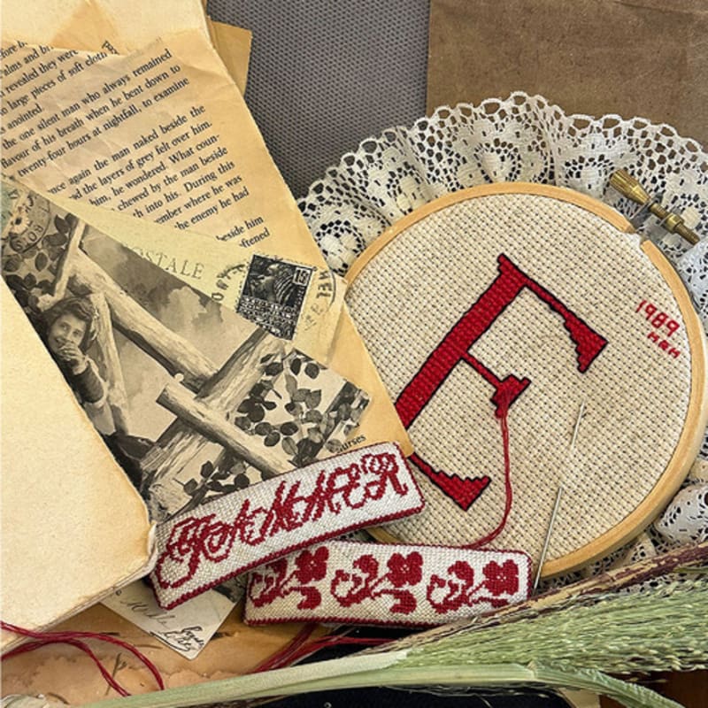 

JAMMER Cross-stitch hair pin [4types] black jammer