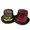 Elegant Magicians Hat Top Hat With Skull for Unisex Fashion Accessory Stylish Lady Panama Hat Detail